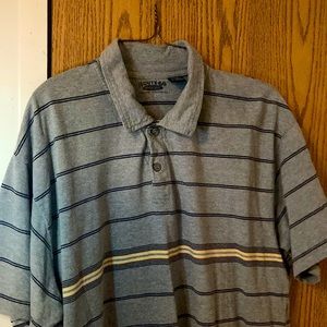 Route 66 gray polo mens large